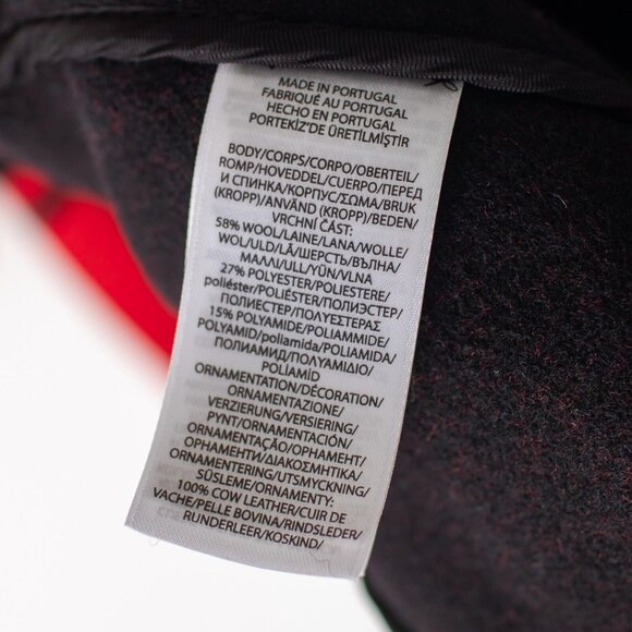 Polo‎ Ralph Lauren Red Black Carlyn Double Breasted Belted Wool Coat SZ. 0  NWT - Picture 7 of 12